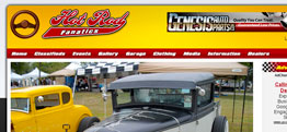 Hot Rod Fanatics website design thumbnail