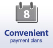Convenient Payment Plans