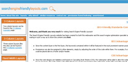 Search Engine Friendly Layouts Small Portfolio Screen Capture